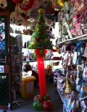 Christmas tree tower