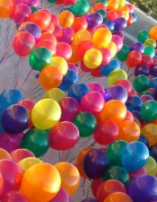 Pools full of balloons!
