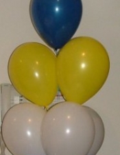 Floor bouquets of 12 balloons